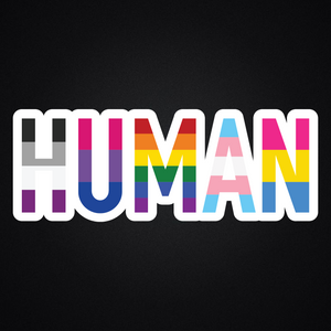 5" LGBTQ+ Human Sticker