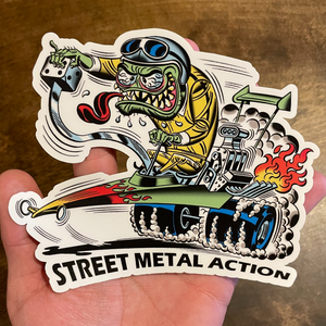 Street Metal Action Stickers