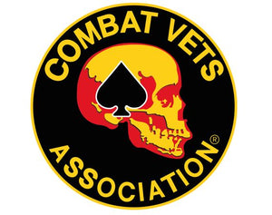 (4) 18" Combat Vets Stickers
