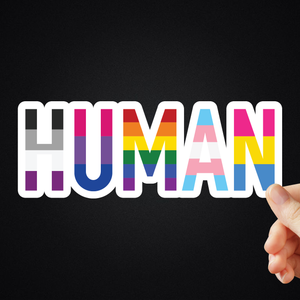 6" Human Sticker