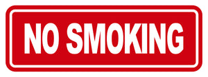 (40) No Smoking Stickers