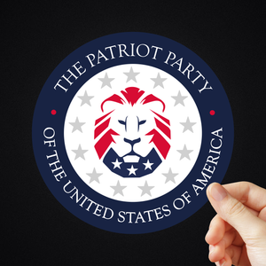 5" The Patriot Party Sticker