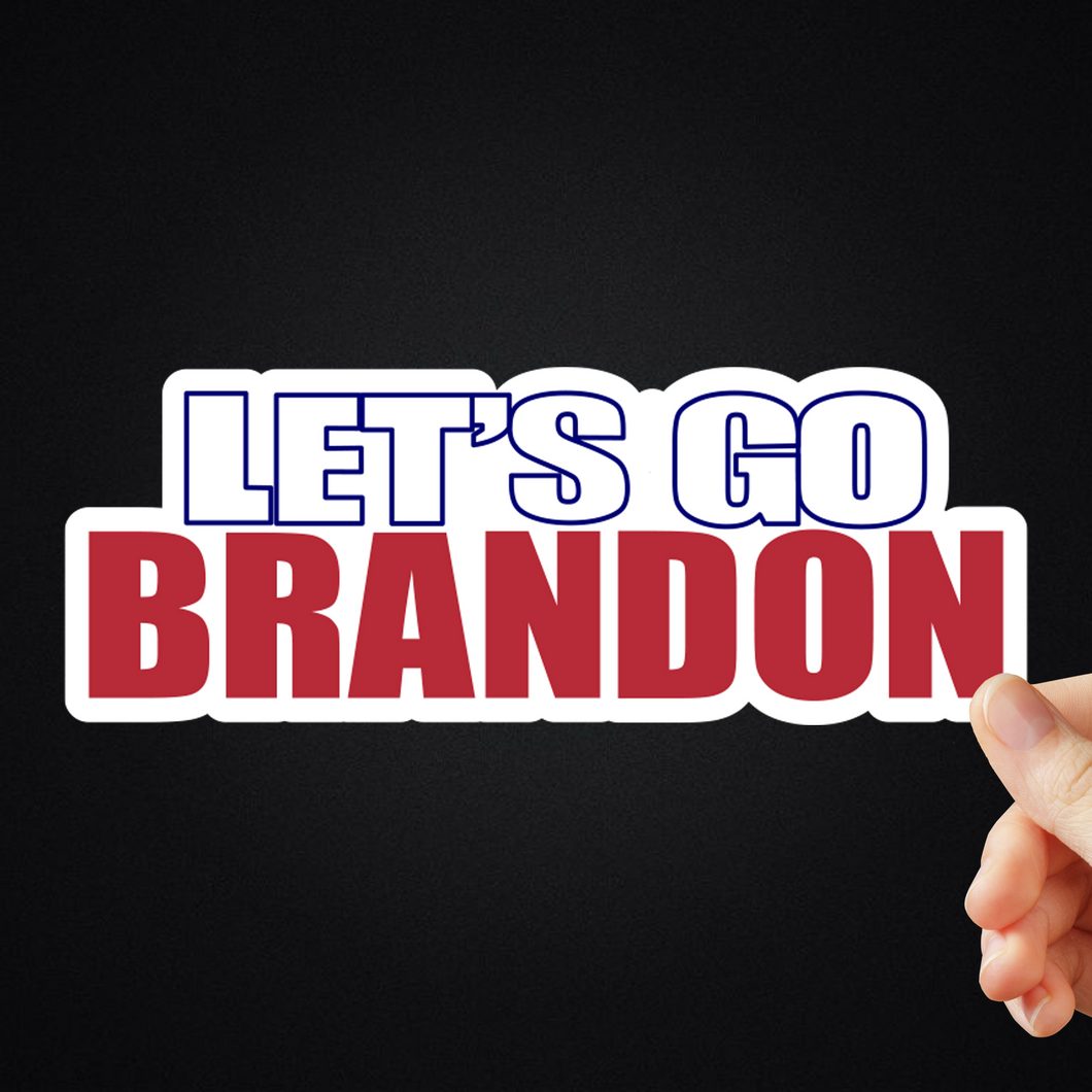 Let's Go Brandon Sticker (2 Pack/5 Pack/10 Pack)